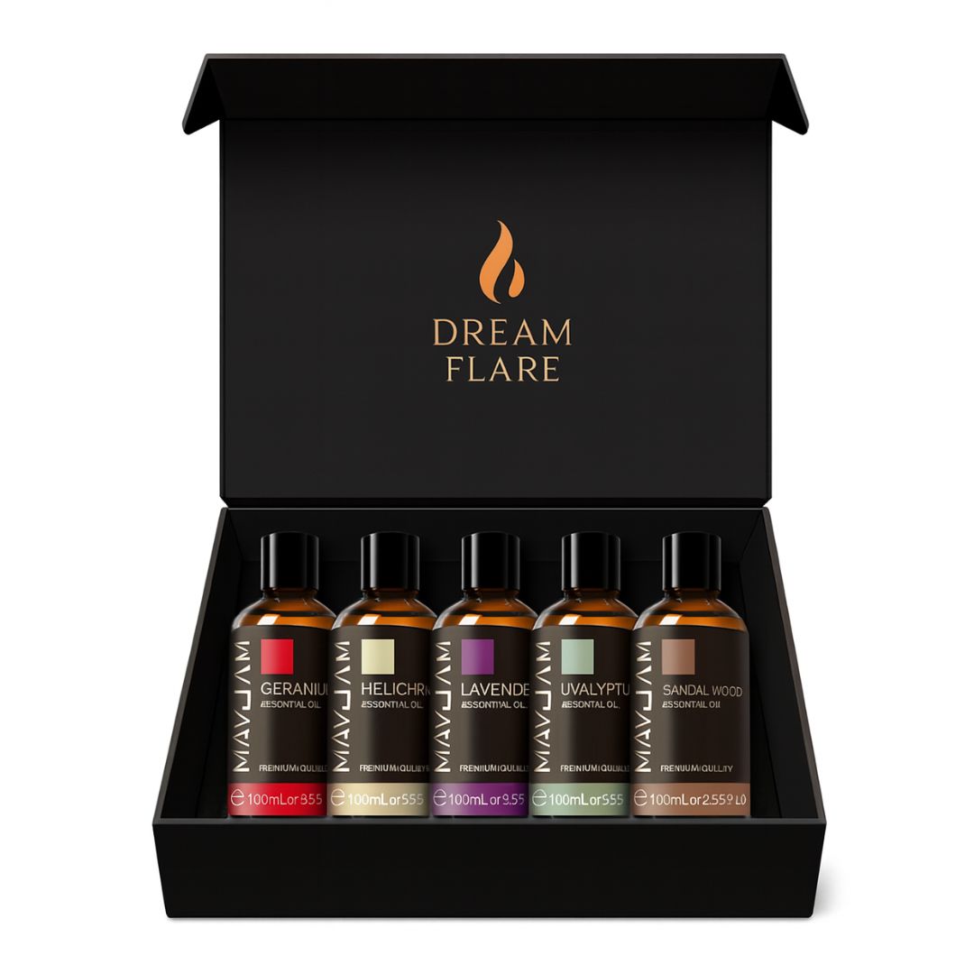 ドリームフレア プレミアム精油5本パック