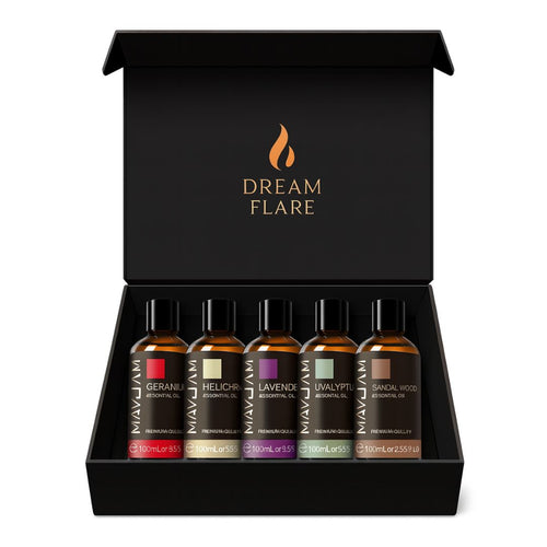 ドリームフレア プレミアム精油5本パック